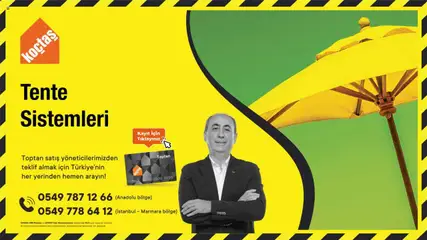 Koçtaş Tente Sistemleri 06.03.2024 - Broşürünün önizlemesi