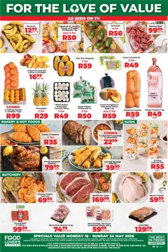 Preview of Food Lover's Market flyer valid from 18/05/2026