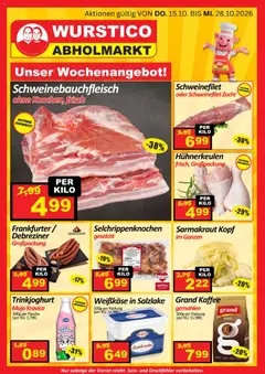 Vorschau der Angebote: Wurstico Abholmarkt Wurstico Abholmarkt Flugblatt gültig ab 15.10.2026