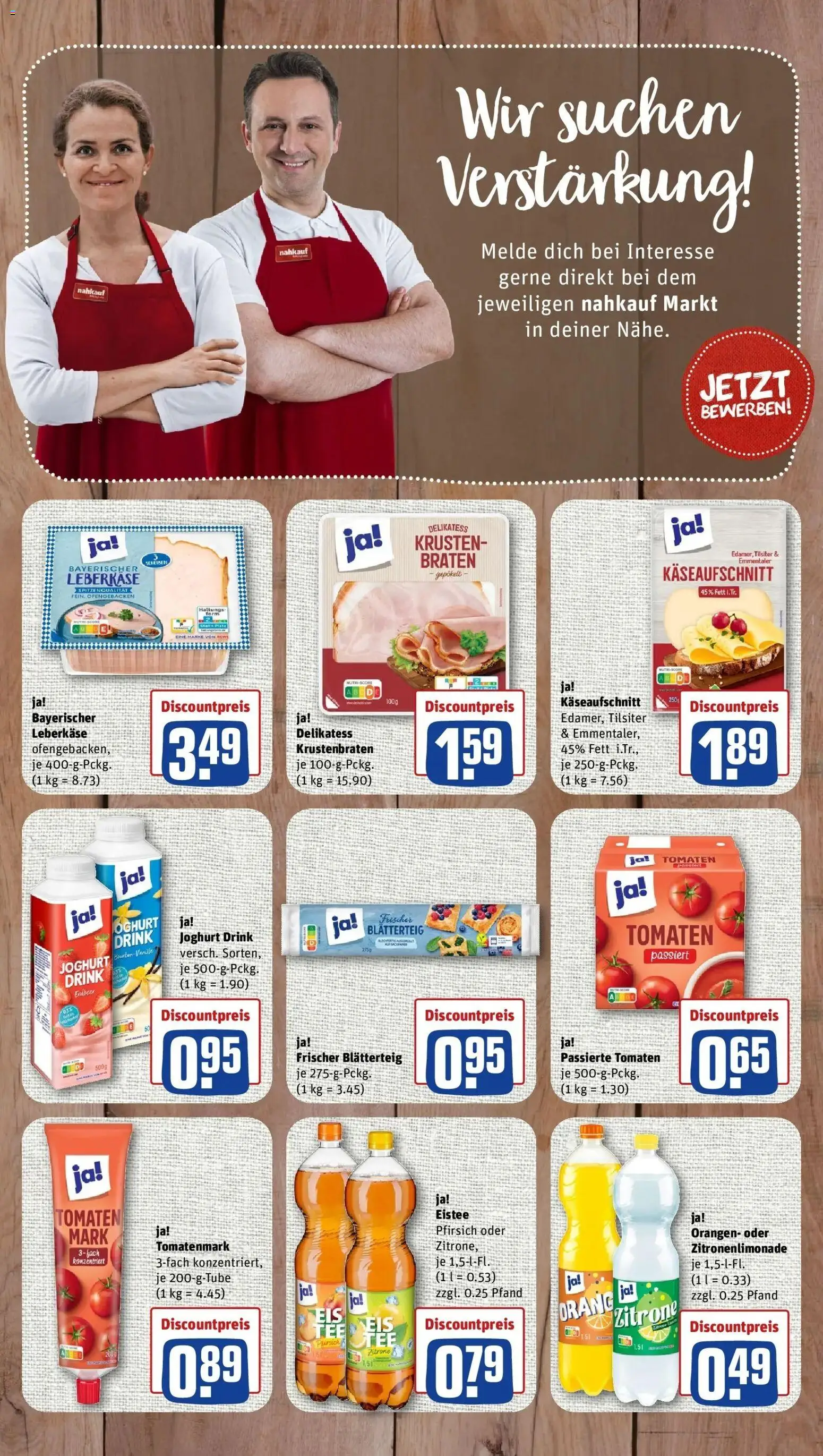 Vorschau von dem Prospekt des Geschäftes Rewe, gültig ab dem 19.10.2026