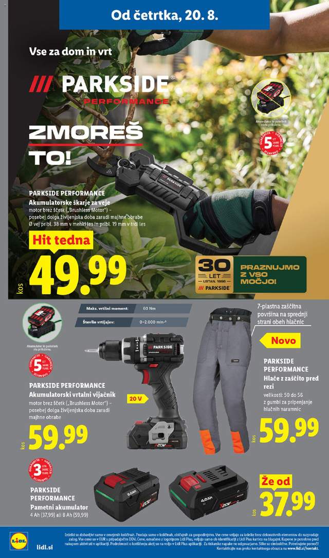 Novi Lidl katalog od 20.08.