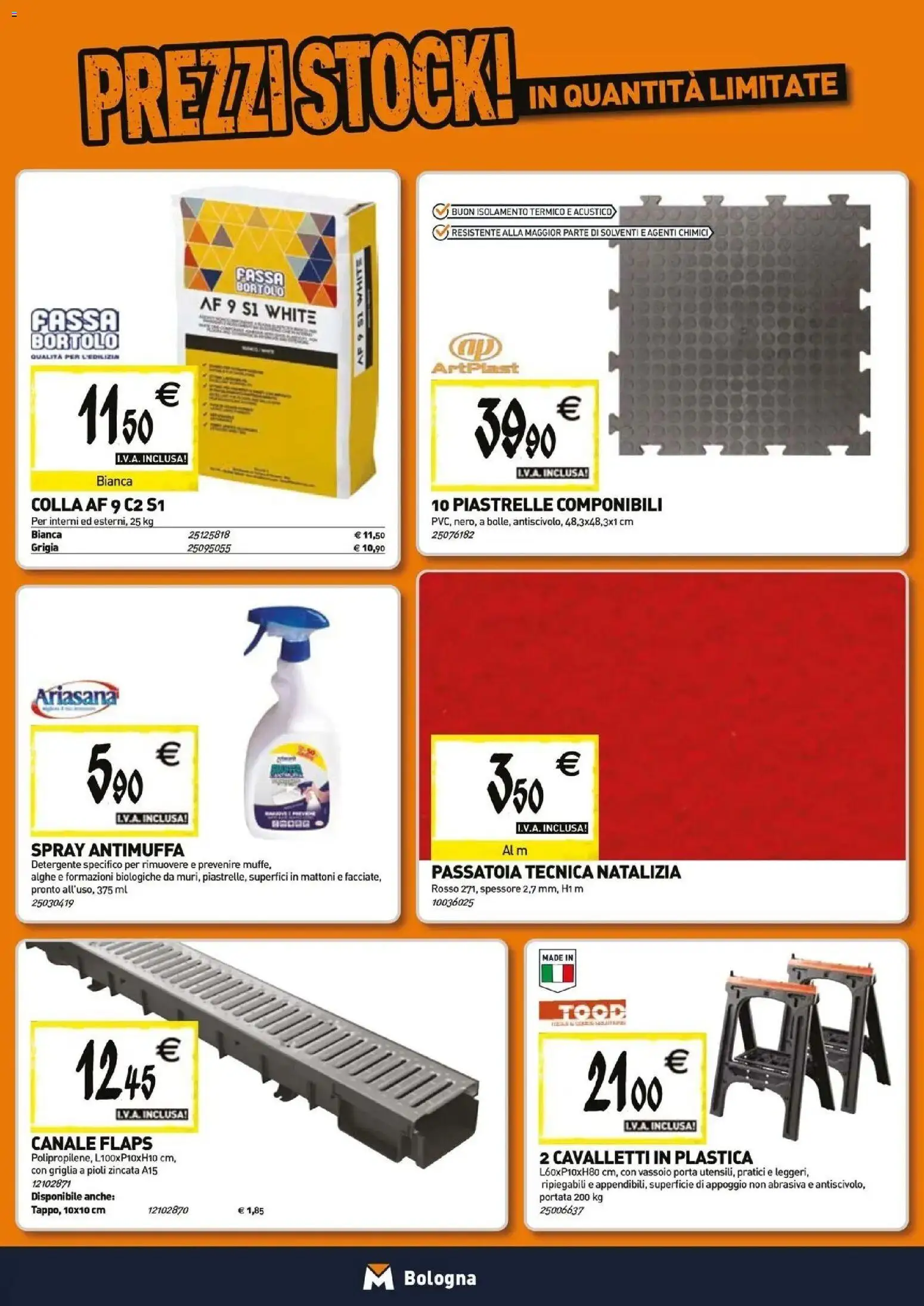Anteprima dell'opuscolo TECNOMAT catalogo Bologna dal negozio TECNOMAT valido da 29/10/2026