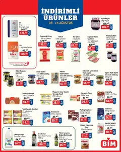 BİM BİM Katalog 08.08.2026 - Broşürünün önizlemesi