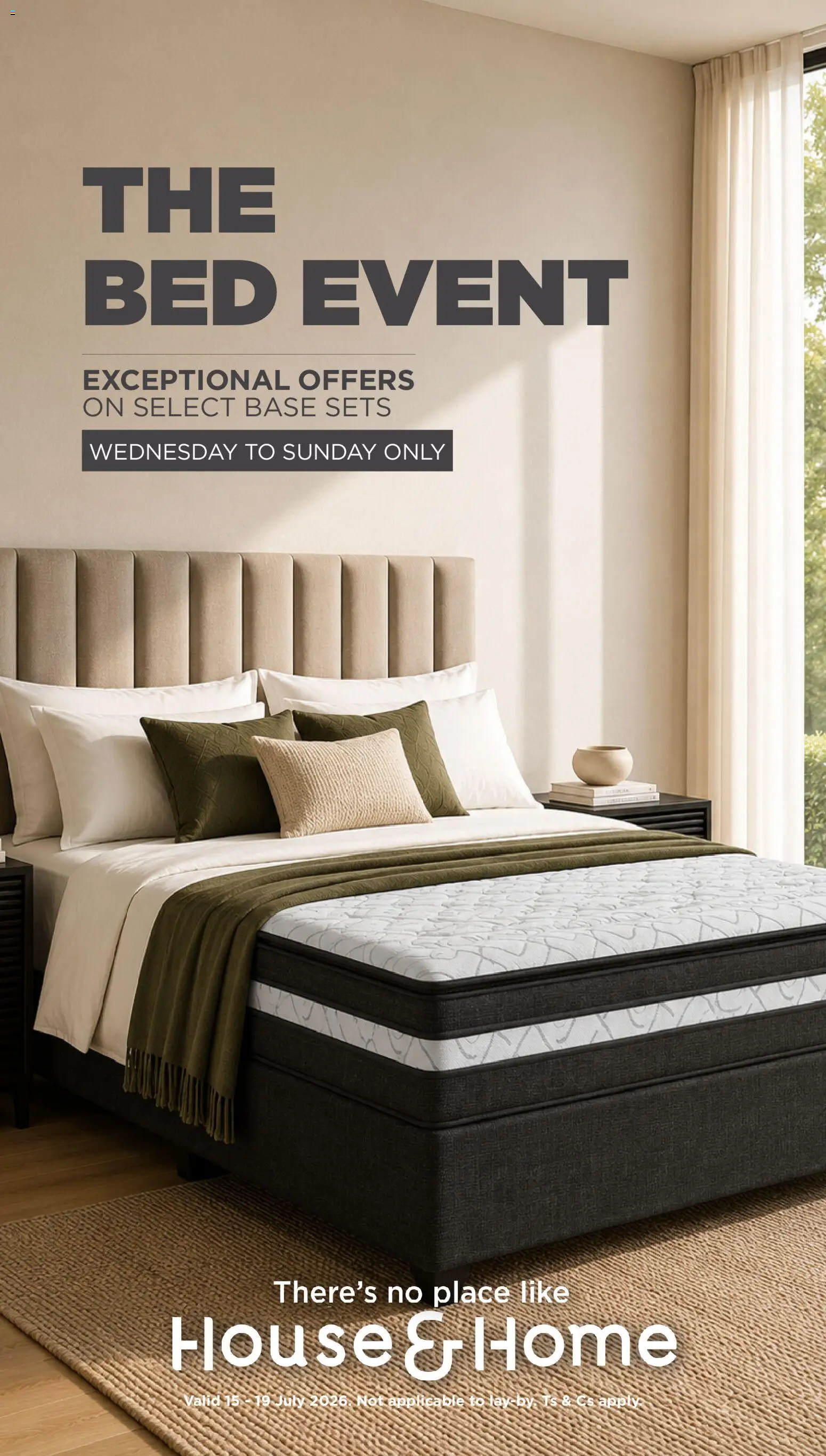 Preview of House and Home flyer valid from 15/07/2026