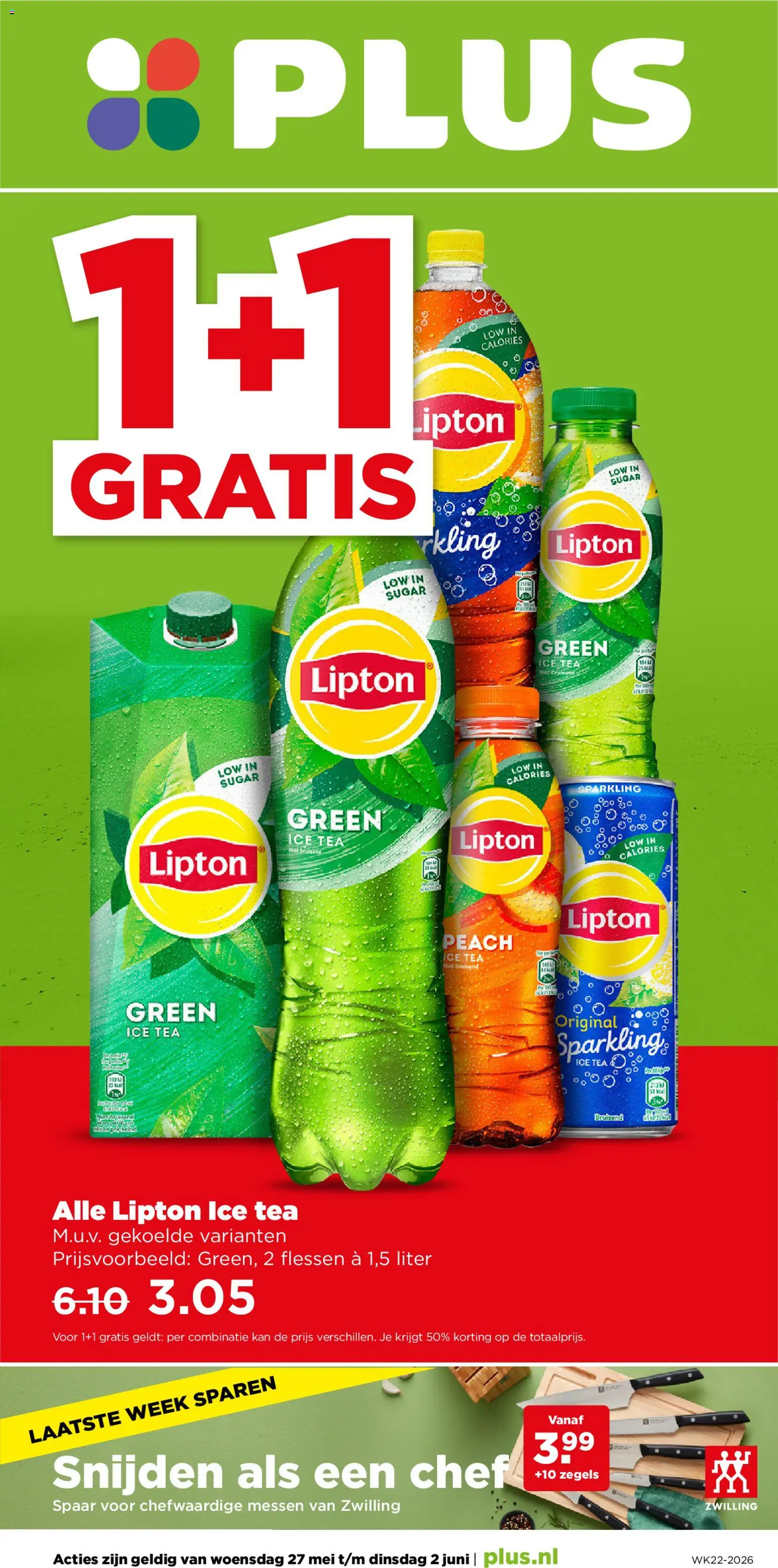 Voorbeeld van Plus folder week 22 van winkel Plus geldig vanaf 27-05-2026