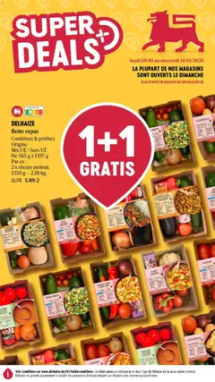 Voorbeeld van Delhaize Publicité van winkel Delhaize geldig vanaf 08/10/2026