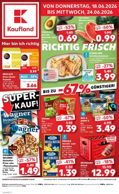 Vorschau von dem Prospekt des Geschäftes Kaufland, gültig ab dem 18.06.2026