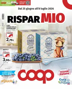 Anteprima dell'opuscolo COOP volantino Genova dal negozio COOP valido da 25/06/2026