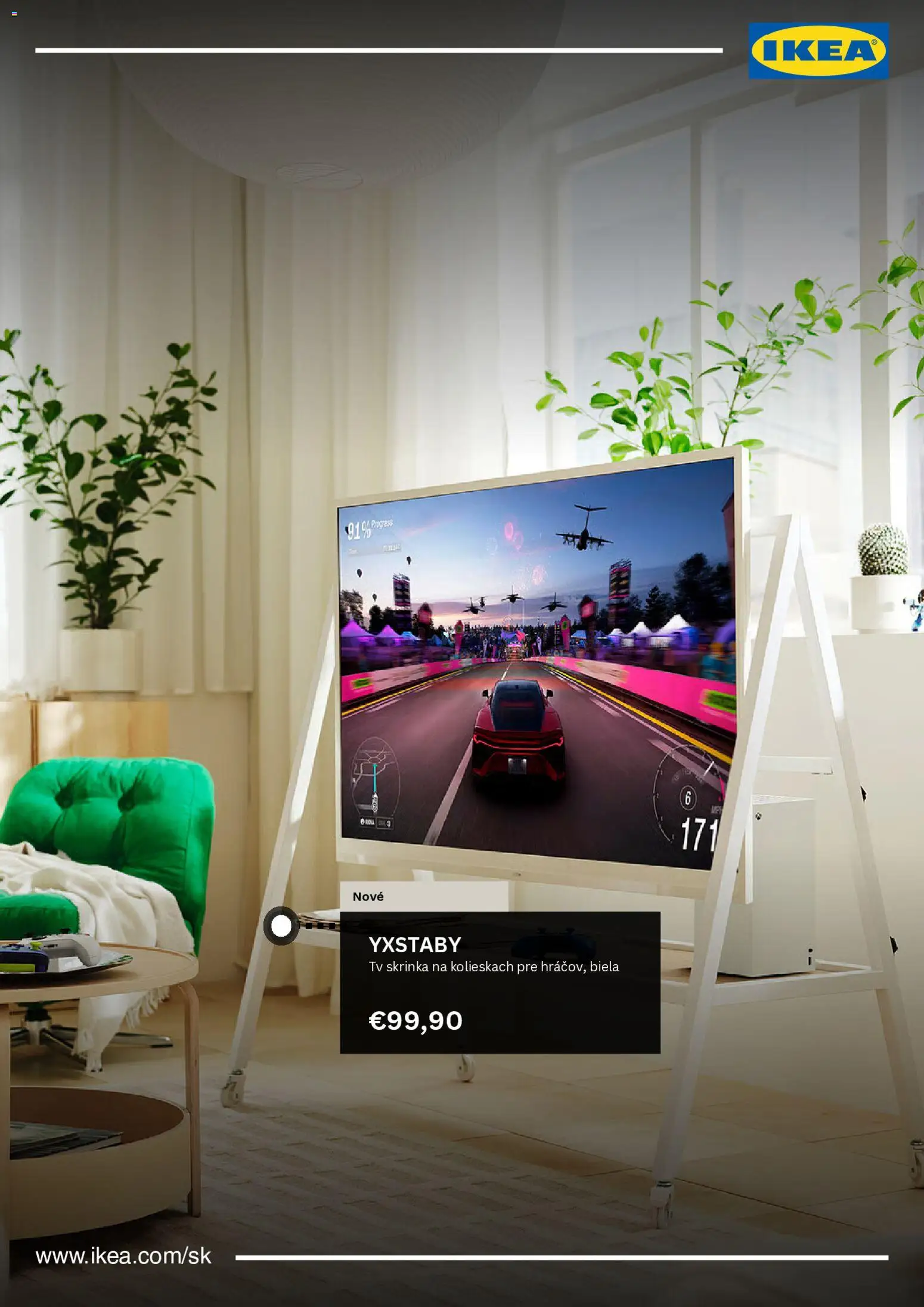 Náhľad IKEA letáku platného od 08.10.2026 - Tv, Skrinka, Tv skrinka