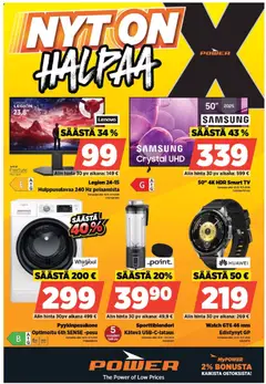 Kaupan Power Power tarjoukset esikatselu, voimassa 19/10/2026