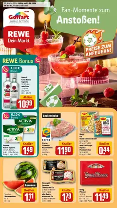 Vorschau von dem Prospekt des Geschäftes Rewe, gültig ab dem 14.06.2026