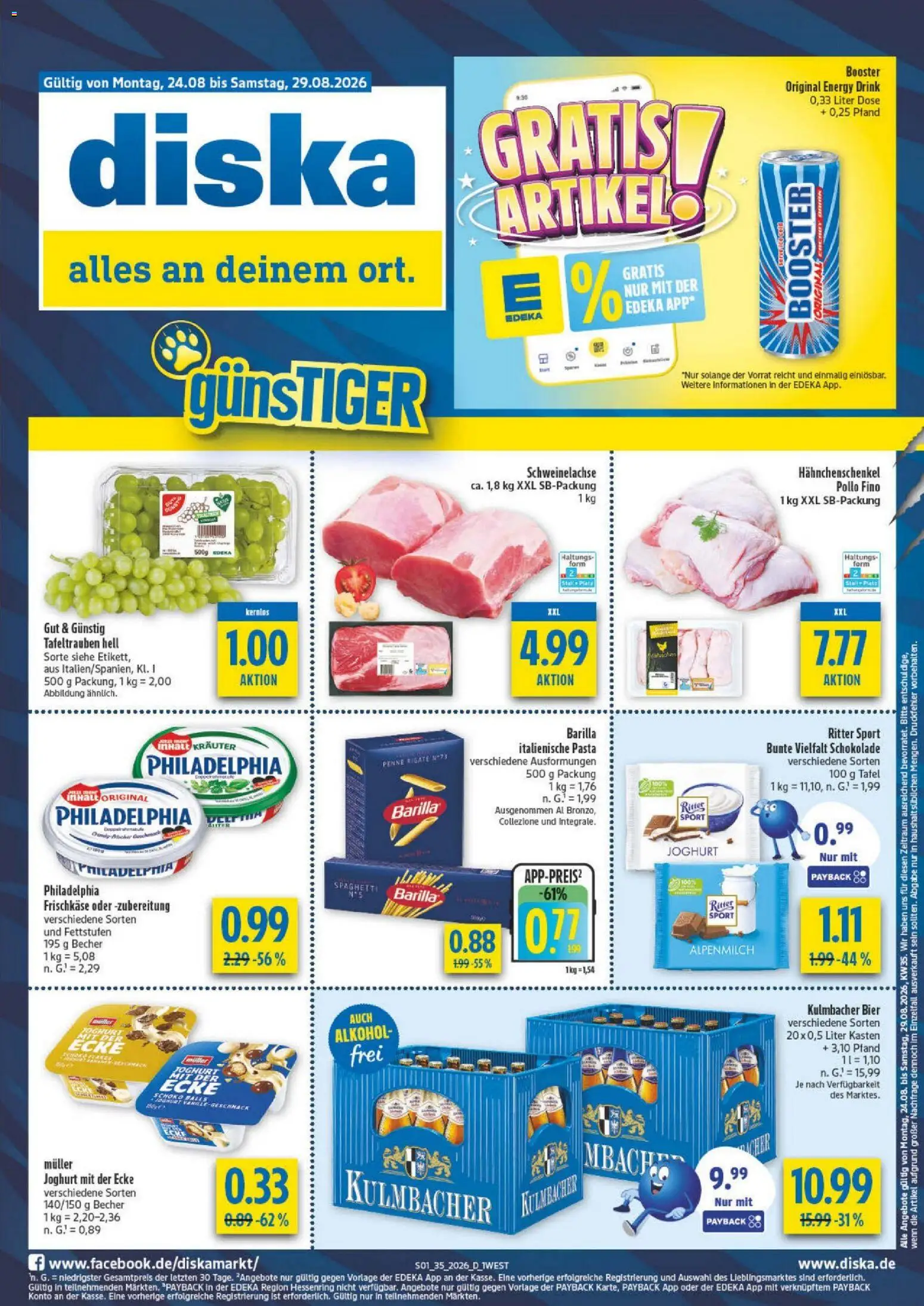 Vorschau von dem Prospekt des Geschäftes Diska, gültig ab dem 19.08.2026