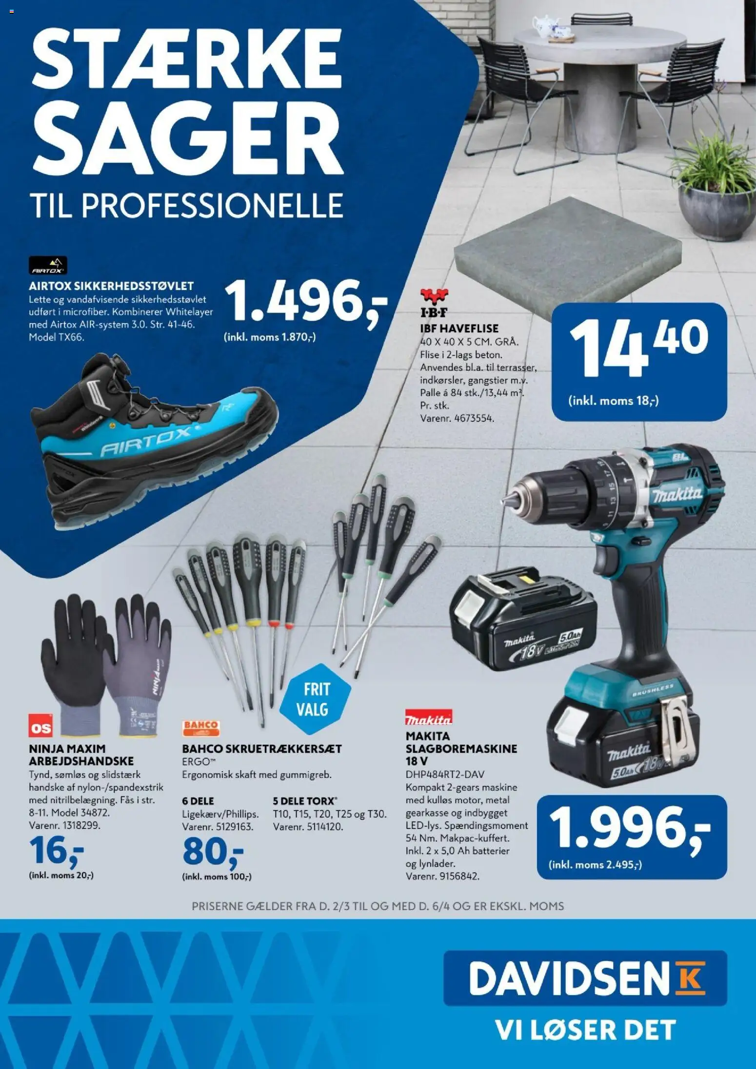 Eksempel på tilbudsavis Davidsen - Tilbudsavis fra butik Davidsen gyldig fra 02/03/2026 - Batterier