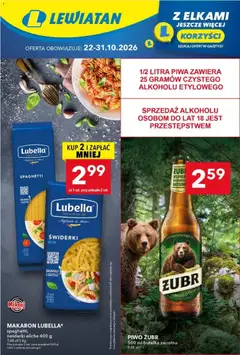 Pogląd gazetki "Lewiatan gazetka" ze sklepu Lewiatan ważnej od 22.10.2026