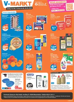Vorschau von dem Prospekt des Geschäftes V-Markt, gültig ab dem 22.06.2026