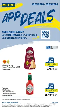 Vorschau von dem Prospekt des Geschäftes Metro, gültig ab dem 18.05.2026