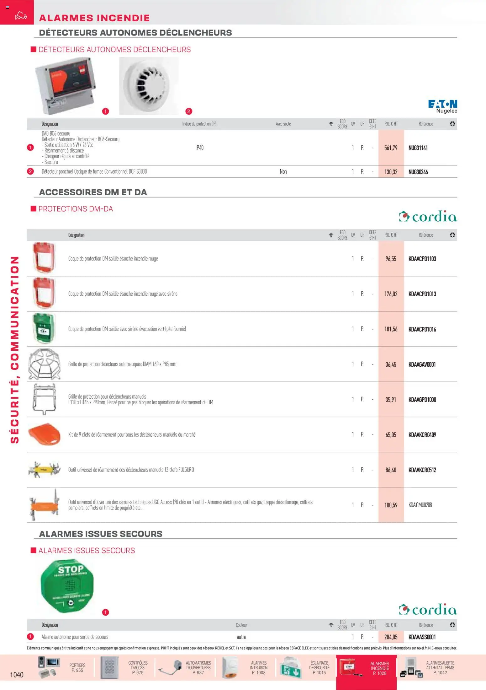 Prévisualisation de Brochure sécurité, communication du magasin Rexel formulaire valide 18/11/2025 - Éclairage