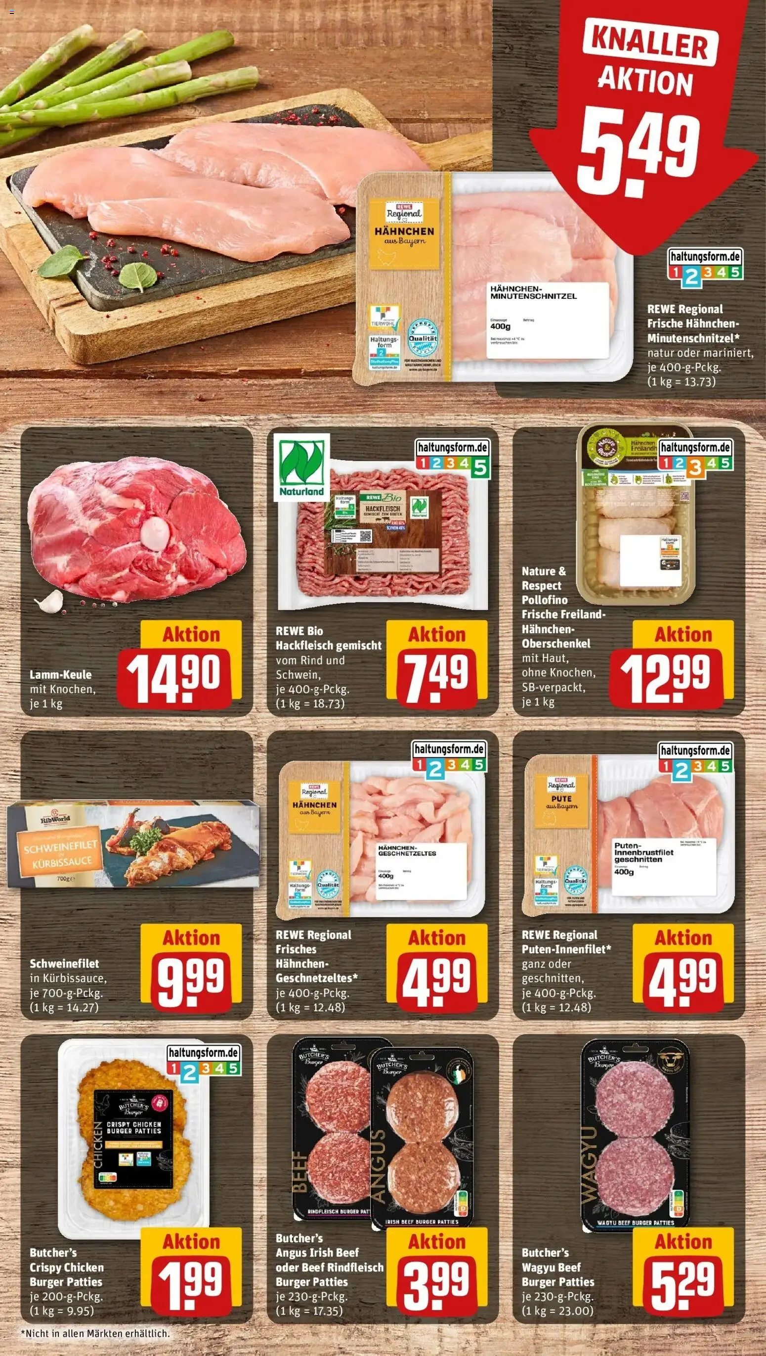 Vorschau von dem Prospekt des Geschäftes Rewe, gültig ab dem 26.10.2026