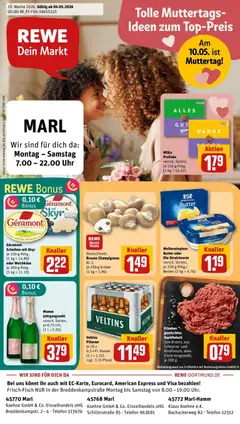 Vorschau von dem Prospekt des Geschäftes Rewe, gültig ab dem 04.05.2026