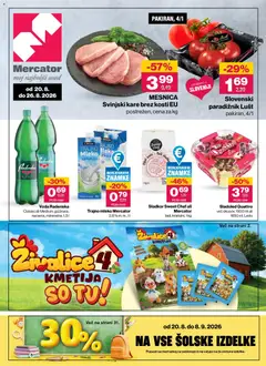 Predogled kataloga iz trgovine Mercator veljaven od 20.08.2026