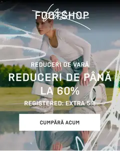 Previzualizarea de cataloage: Oferte Footshop valabil de la 22.06.2026