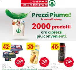 Anteprima dell'opuscolo Despar volantino Misano Adriatico dal negozio Despar valido da 17/09/2026