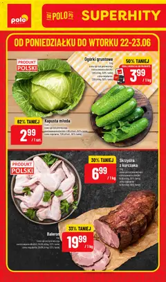 Pogląd gazetki "POLOmarket gazetka - Super Hity" ze sklepu POLOmarket ważnej od 22.06.2026