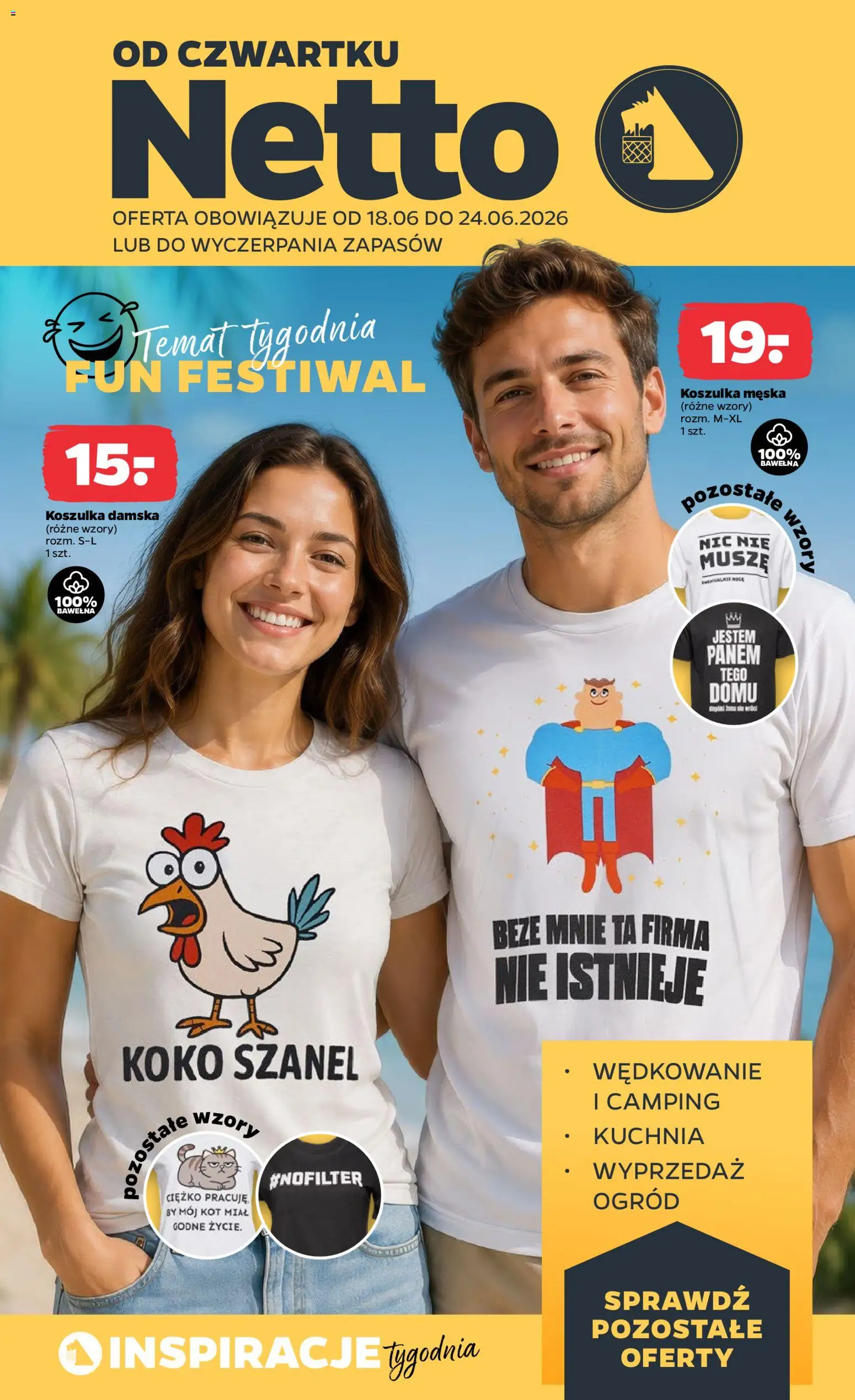 Pogląd gazetki "Netto gazetka od czwartku NonFood" ze sklepu Netto ważnej od 18.06.2026
