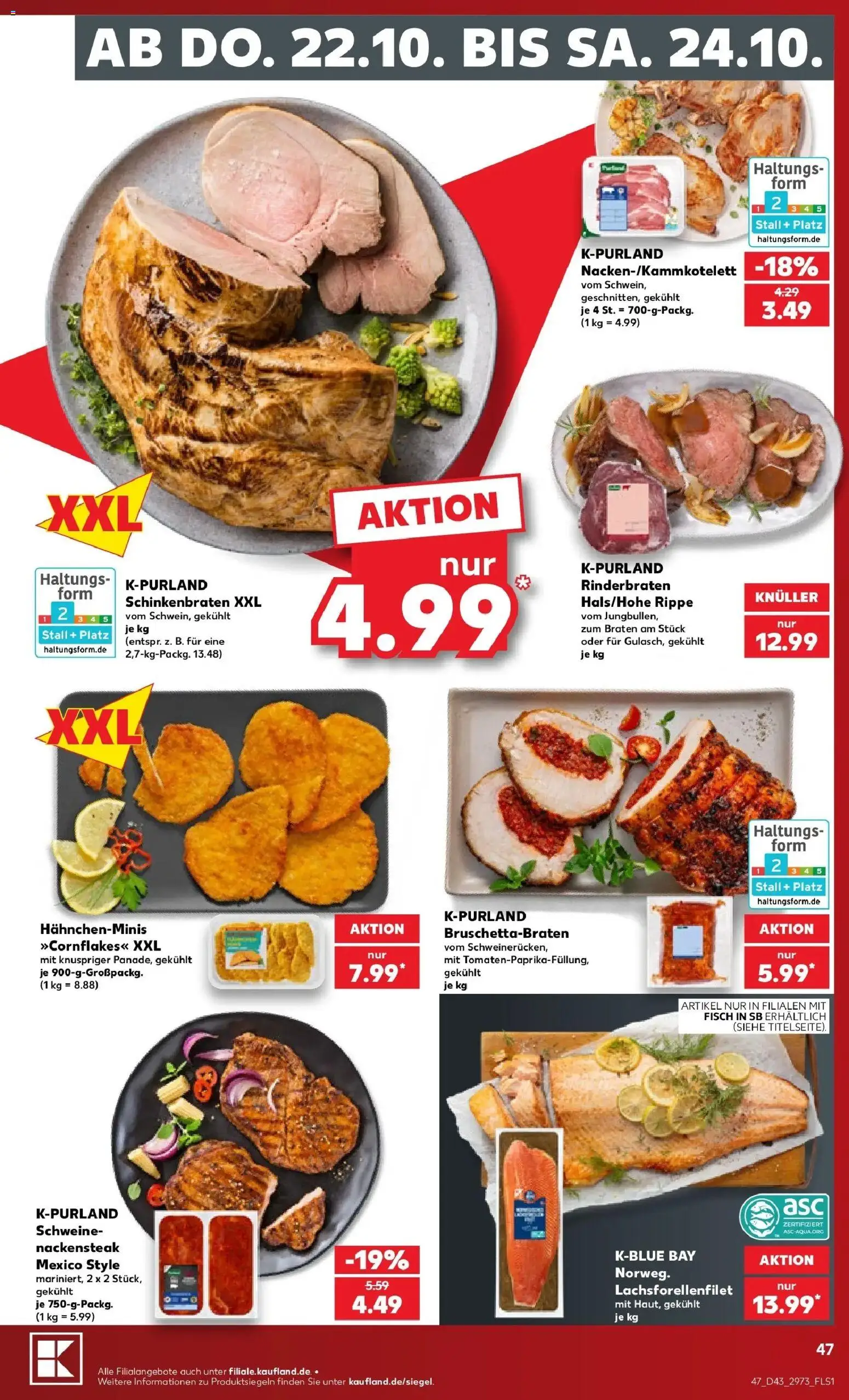 Vorschau von dem Prospekt des Geschäftes Kaufland, gültig ab dem 19.10.2026
