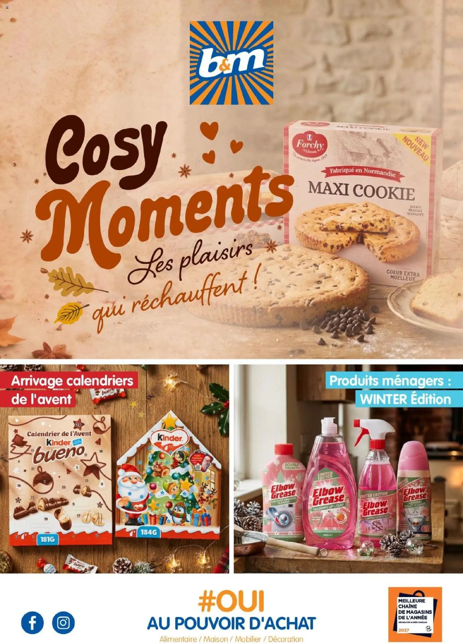 Prévisualisation de B&M - Catalogue Cosy Moments du magasin B&M formulaire valide 21/10/2026