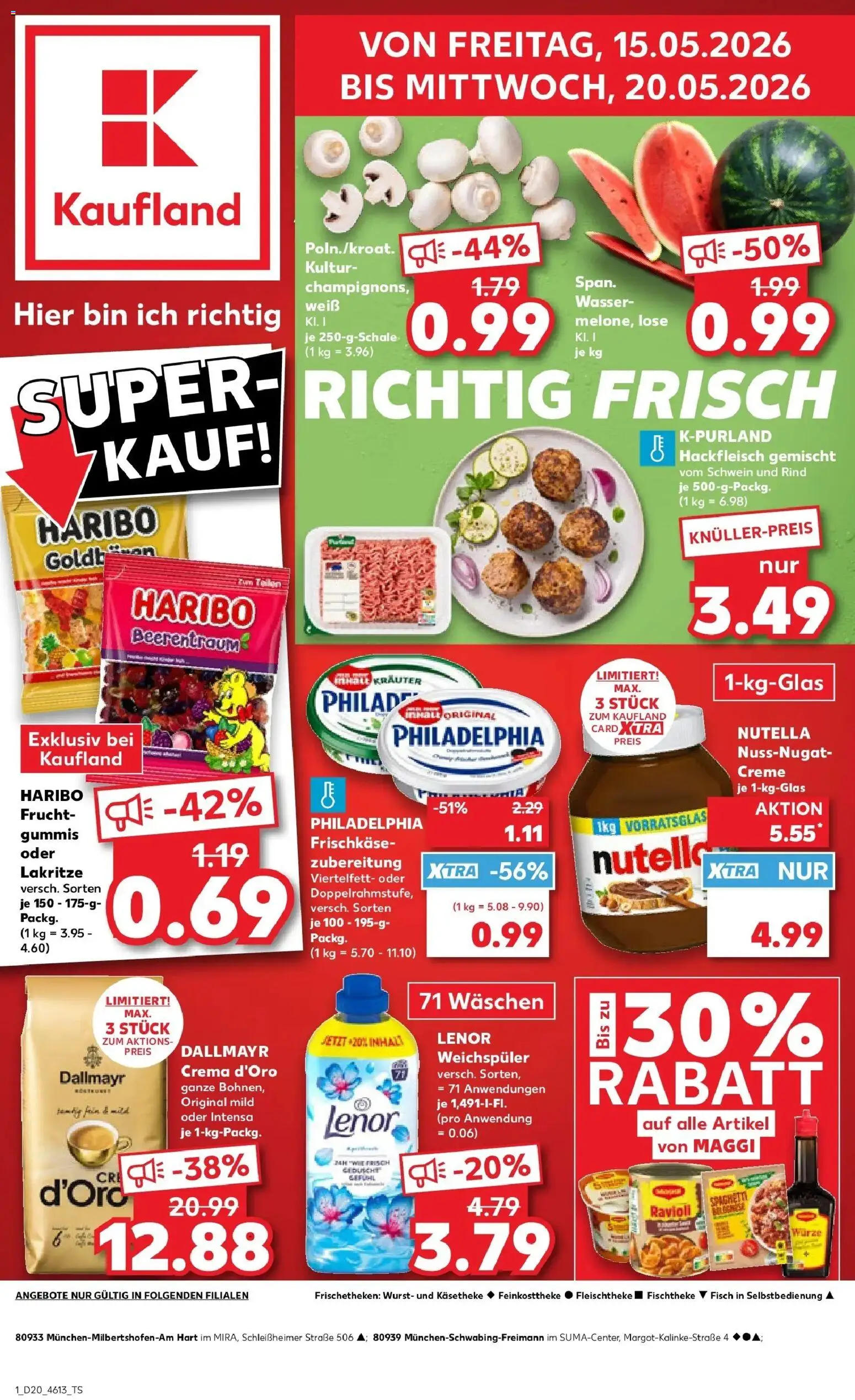 Vorschau von dem Prospekt des Geschäftes Kaufland, gültig ab dem 15.05.2026