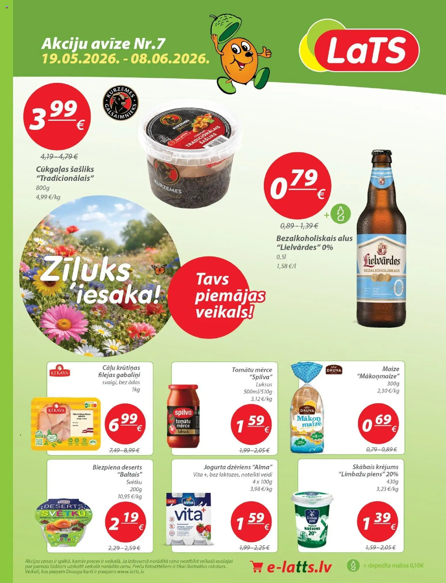 Skatīt Lats akciju bukletu, derīgs no 19.05.2026.