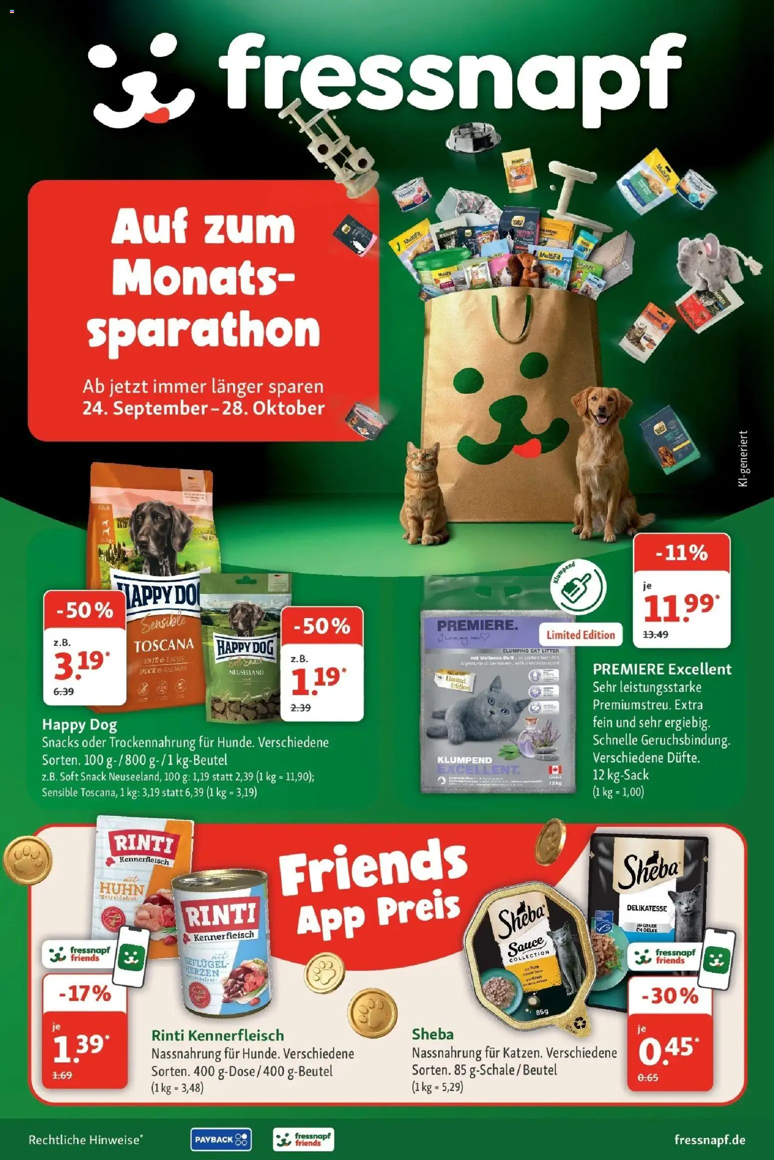 Vorschau von dem Prospekt des Geschäftes Fressnapf, gültig ab dem 24.09.2026