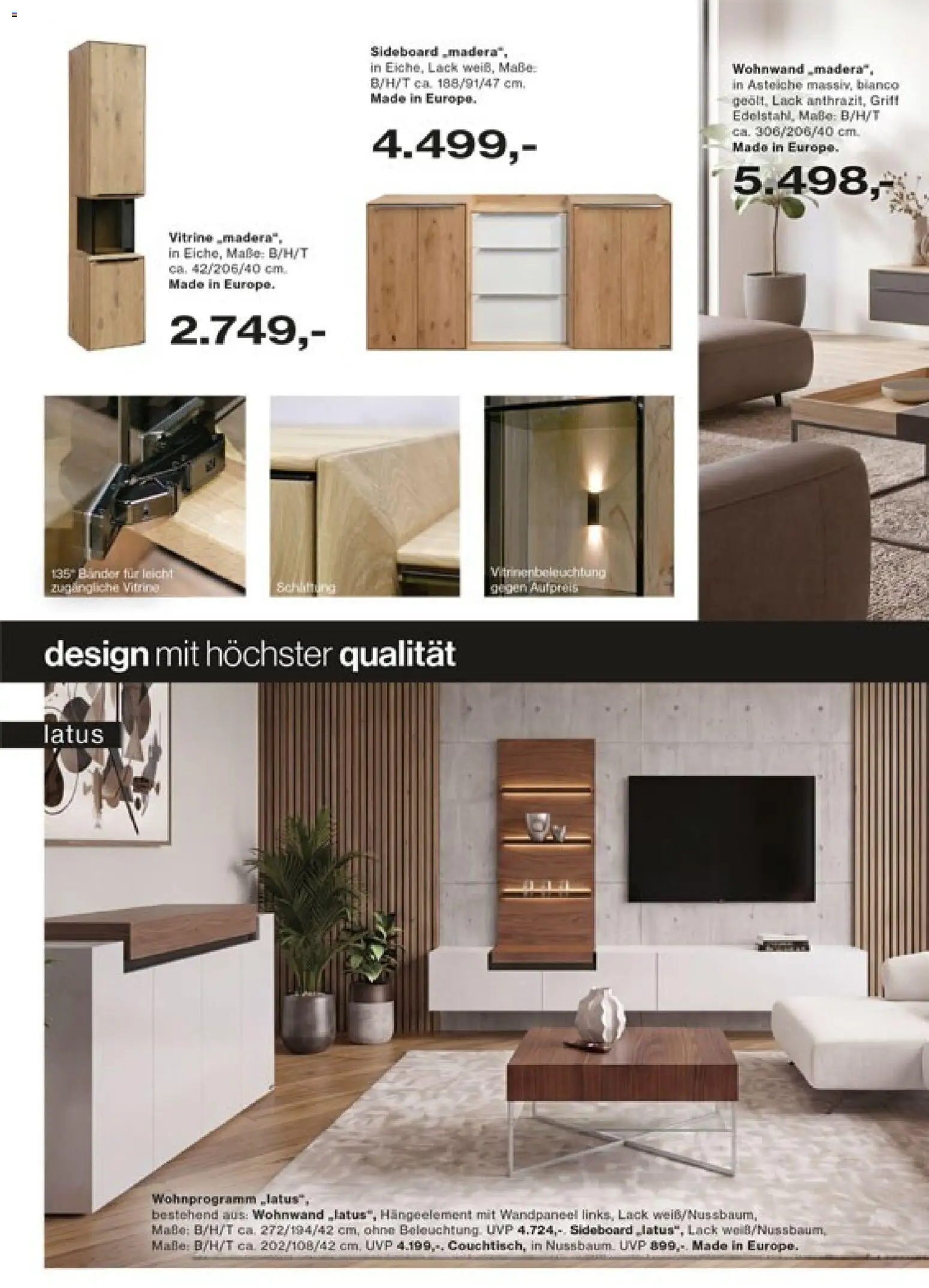 Vorschau von dem Prospekt des Geschäftes Porta!, gültig ab dem 27.10.2026 - Sideboard, Wohnwand, Vitrine