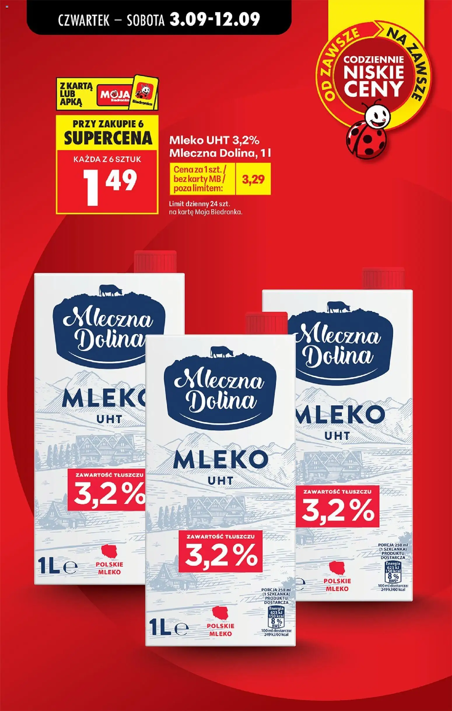 Pogląd gazetki "Biedronka gazetka od czwartku" ze sklepu Biedronka ważnej od 03.09.2026