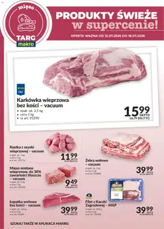 Pogląd gazetki "Makro gazetka - Produkty świeże w supercenie" ze sklepu Makro ważnej od 13.07.2026