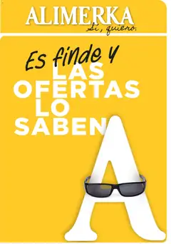 Vista previa del folleto de la tienda Alimerka válido desde el 06/08/2026 