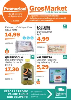Anteprima dell'opuscolo Sogegross volantino dal negozio Sogegross valido da 21/10/2026