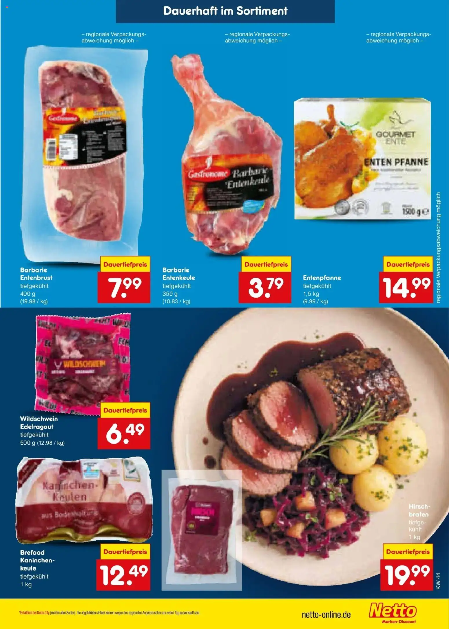 Vorschau von dem Prospekt des Geschäftes Netto Marken-Discount, gültig ab dem 26.10.2026