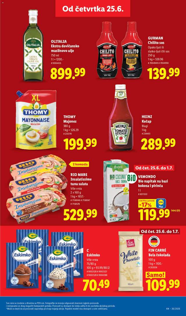 Novi Lidl katalog od 25.06.