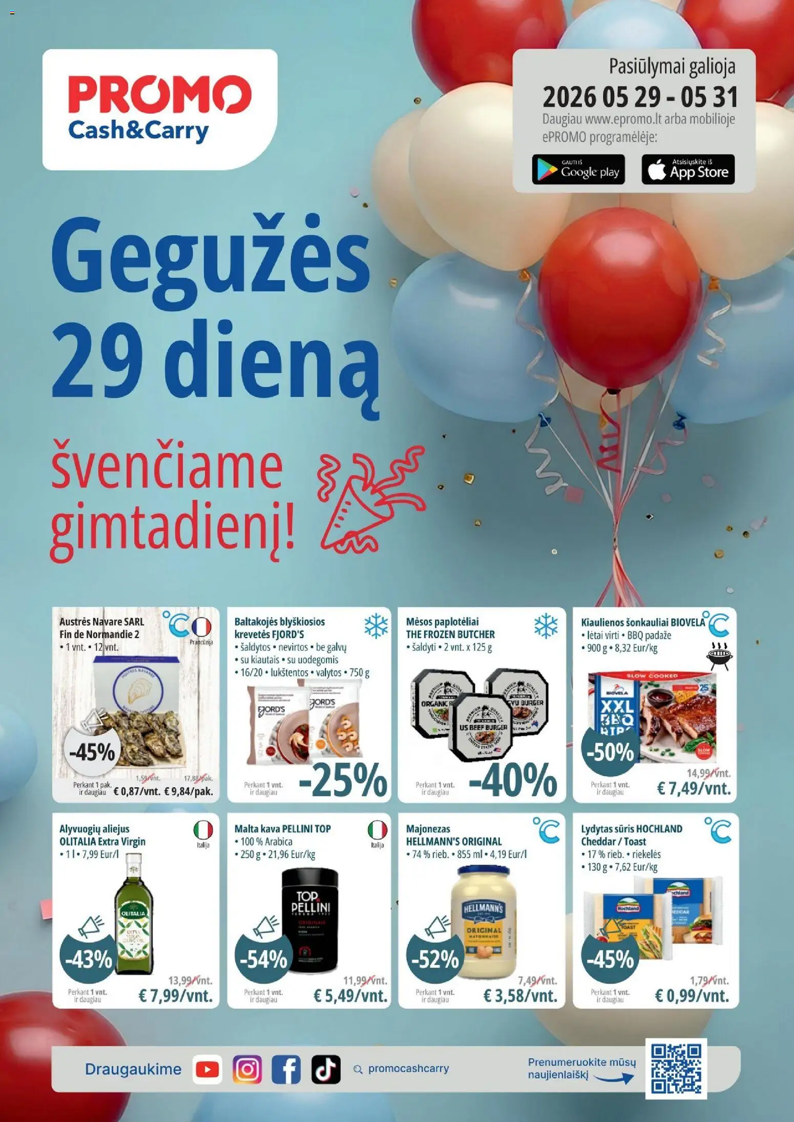 ePromo parduotuvės leidinio ePromo leidinys - Gimtadienio leidinys galiojančio nuo 2026.05.29 peržiūra
