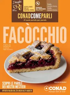Anteprima dell'opuscolo Conad volantino Localismo Lazio dal negozio Conad valido da 29/07/2026