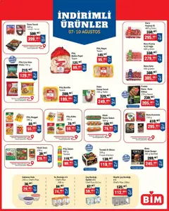 BİM BİM - İndirimli Ürünler 07.08.2026 - Broşürünün önizlemesi