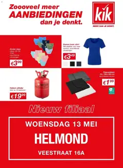 Voorbeeld van KiK folder tot 12.05.2026 van winkel KiK geldig vanaf 09-05-2026