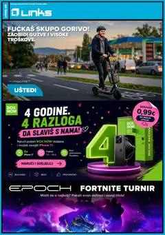 Pregled letka Links Katalog trgovine Links vrijedi od 02.06.2026