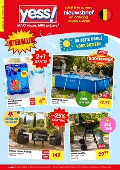 Voorbeeld van yess! Folder van winkel yess! geldig vanaf 22/05/2026