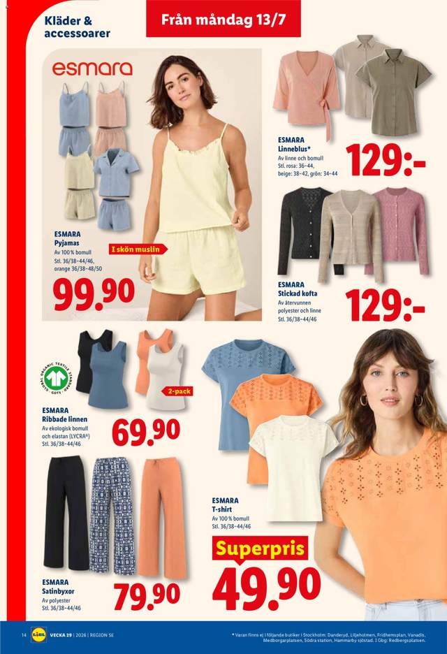Nytt Lidl reklamblad från 13/07
