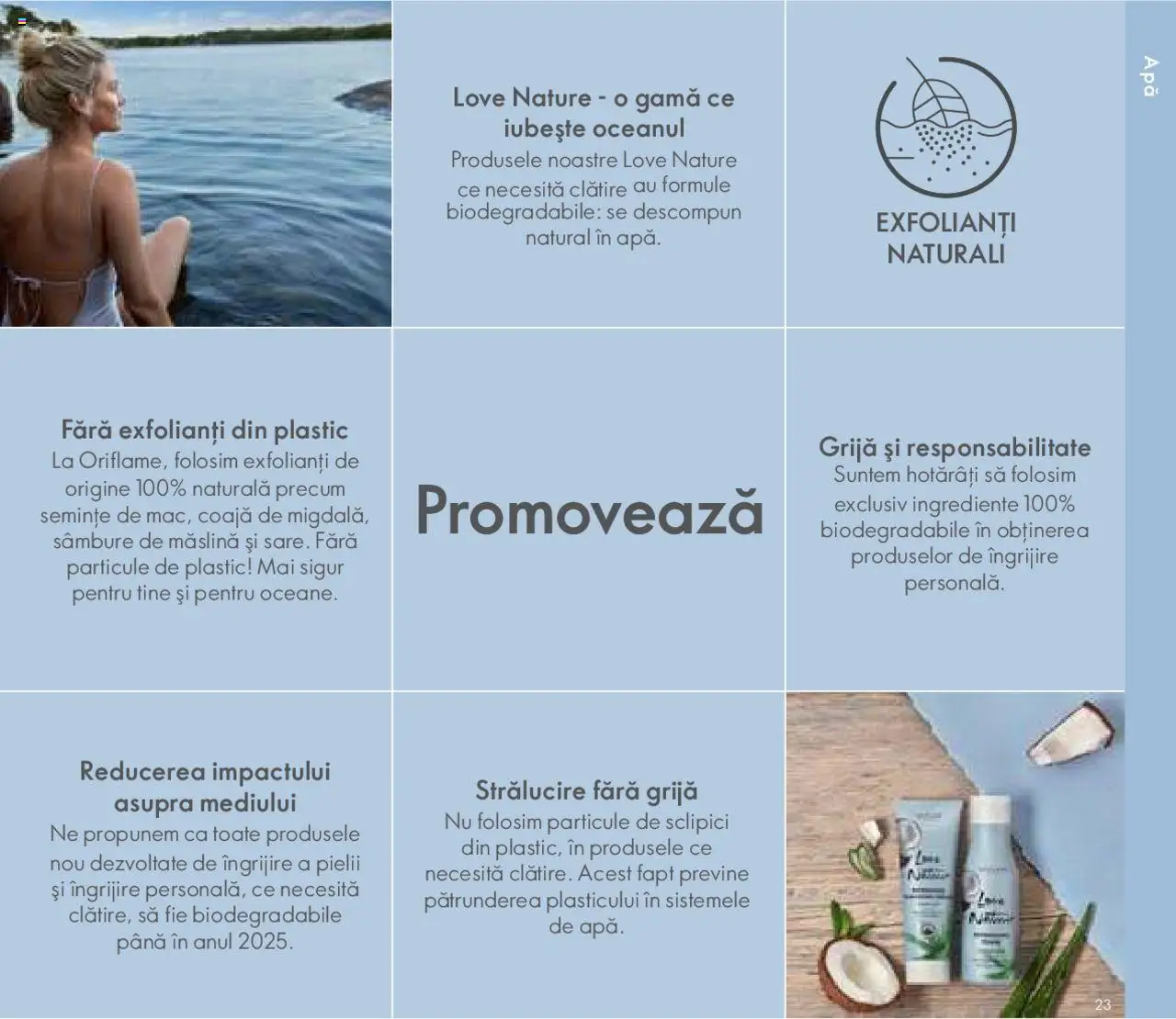 Previzualizarea de cataloage: Oriflame Catalog - Broșură Sustenabilitate valabil de la 25.10.2020