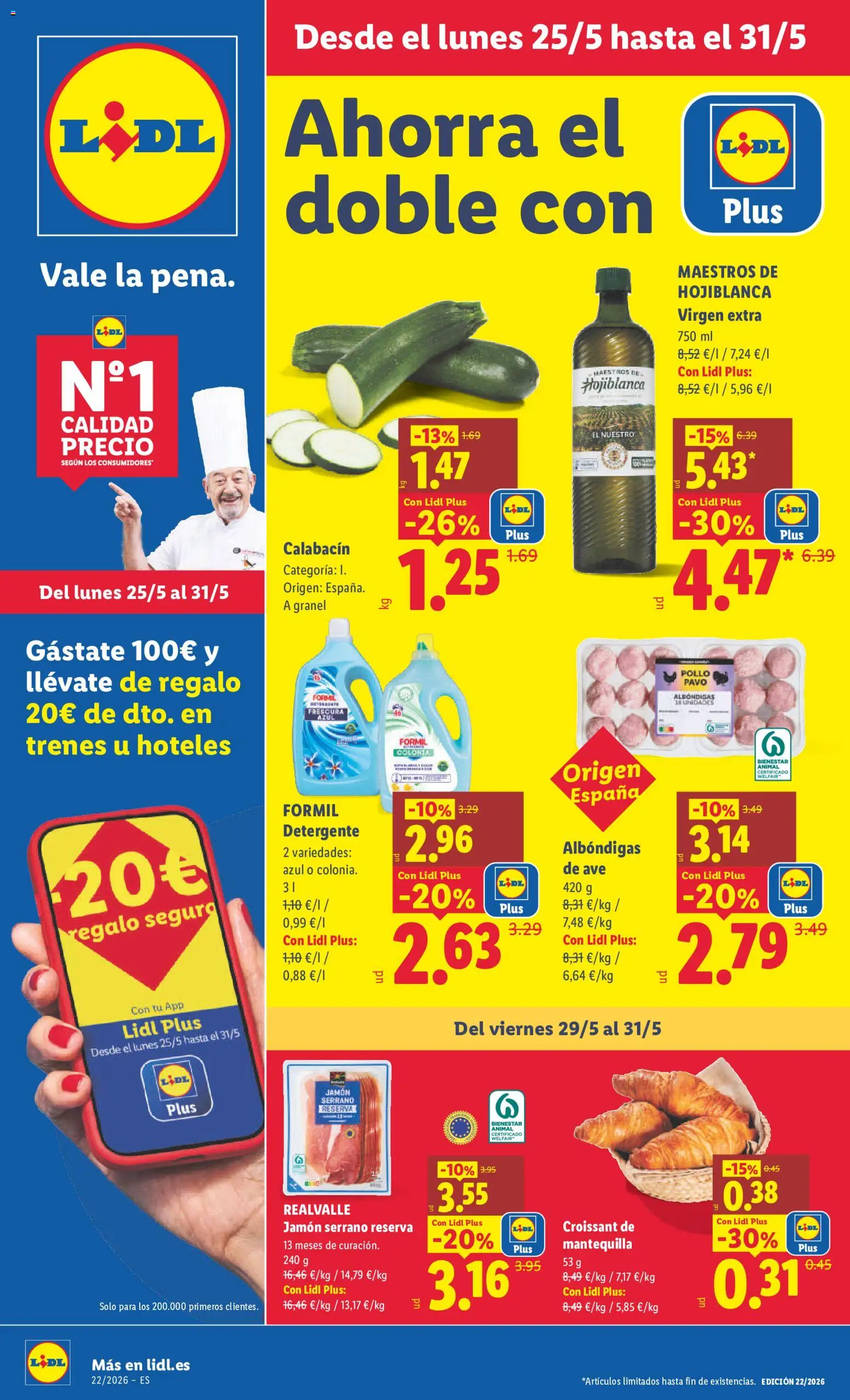 Vista previa del folleto de la tienda Lidl válido desde el 25/05/2026 