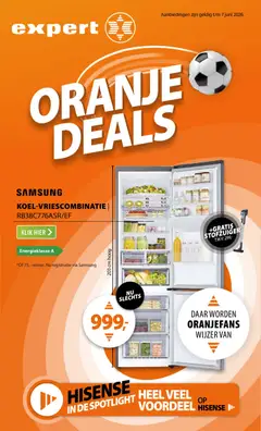 Voorbeeld van Expert folder van winkel Expert geldig vanaf 01-06-2026